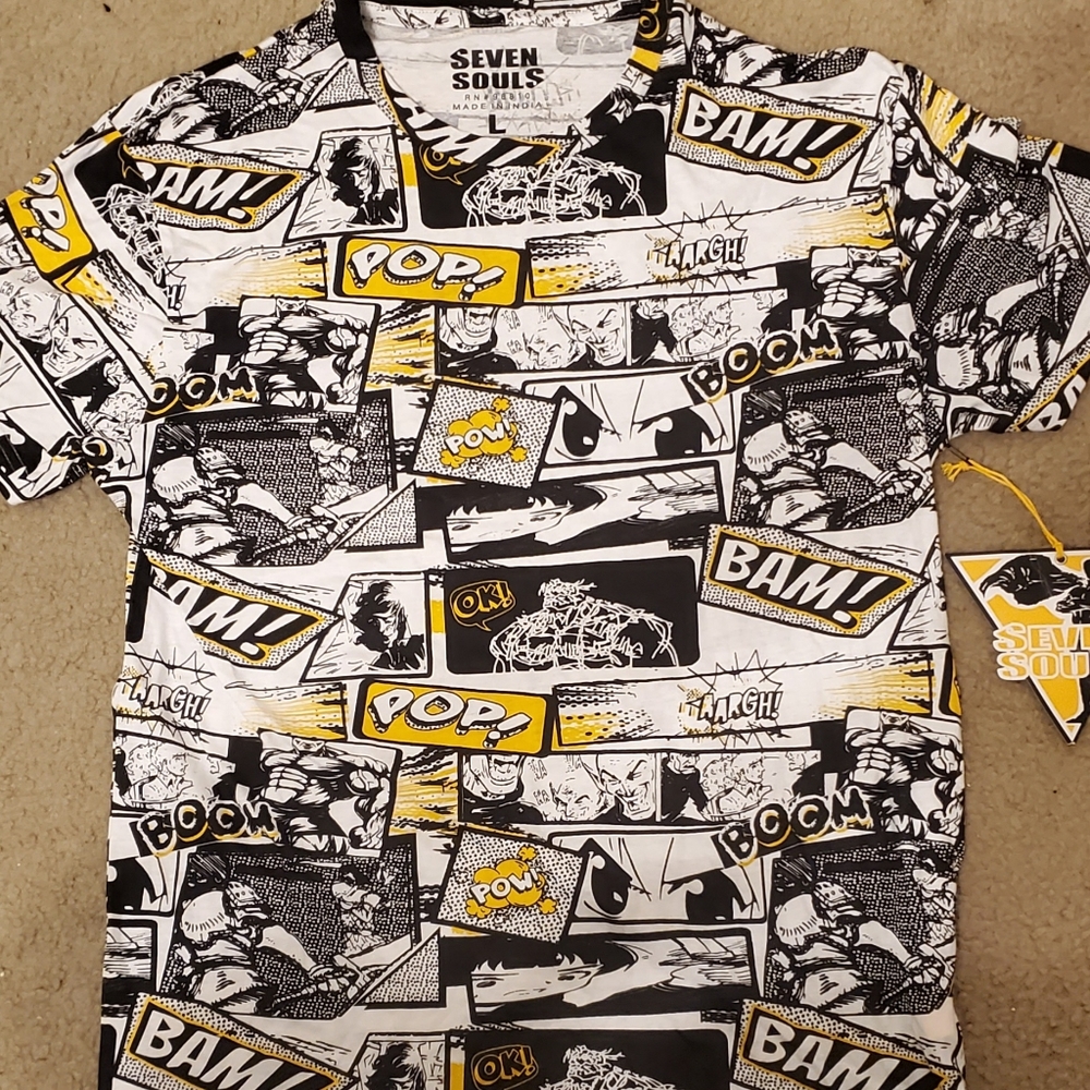 Seven Souls Anime/Comic Fusion tee sz M